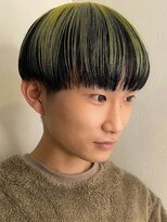 ボコカ(bococa)&nbsp;マッシュカット × イエローカラー