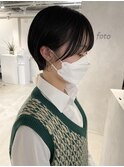イメチェンハッシュカットフルバング似合わせカット新宿