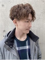 ロンドガルマン 名古屋(Lond GULLMAN)&nbsp;【Lond GALLMAN  Hide】MEN'S HAIR/ツイスパ/センターパート