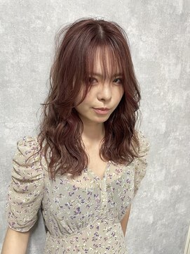 シールドヘアー 沖縄 新都心(C'LD Hair) 【 C’LD 】お客様スタイル_モテるゆるふわミディ