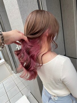 カルテット(Quartetto) インナーカラー　ピンク