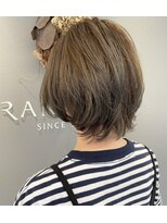 オレンジポップ 南行徳店(ORANGE POP) 大人可愛い小顔前上がりエアリーボブ