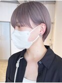 ラベンダーグレージュ_ペールベージュ外ハネボブ_ba410181