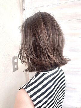 ドッツ(Dots.) 【Dots.】 Bob×グレージュカラー