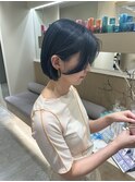 デニムブルーボブ