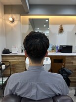 スウェル 船橋店(Swell)&nbsp;ハイライト/マッシュパーマ/束感/波巻き/メンズ3