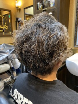 ヒロギンザ 新橋日比谷口店(HIRO GINZA) イケおじパーマ/ツーブロックマッシュ/ハイライト/束感/波巻き