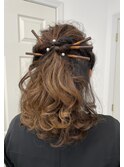 ヘアセット×結婚式