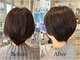 アシャ ヘアー ソリューション 神戸店(asha hair solution)の写真/クセ/うねりは抑えたいけど【縮毛矯正はしたくない】方に◎ashaはカラーでクセを抑え艶とまとまりをお届け*