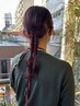 【eri指名限定】アレンジ＋カラー＋トリートメント￥13000 ヘアセット＋￥1000