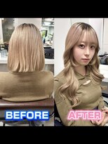 グロウ 渋谷西口(grow)&nbsp;プルエクステでロングヘア