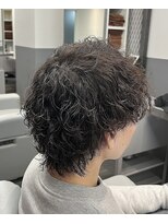 ノイセル 西本町(Noisyle)&nbsp;マッシュウル波巻きスパイラルパーマ無造作パーマミニウルフ