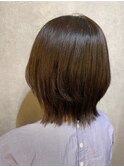 大人のうる艶カラー+髪質ケアトリートメント くびれヘア