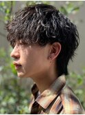 奈良ツイストスパイラルパーマミニウルフ