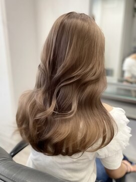 ルーパバイミュージアム(LOOPA by museum) シアーベージュ×ケアブリーチ/髪質改善トリートメント