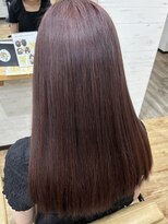 スカイ(SKY)&nbsp;髪質改善縮毛矯正韓国風レイヤーカットダブルカラーベージュ