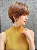 大人美人ショート/ショートヘア/ショートボブ/ボブ/髪質改善