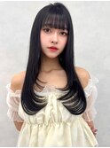 レイヤー/ネビージュ/韓国ヘア/イメチェン/縮毛矯正/新宿