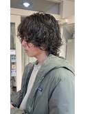 横浜★ウルフカットのスパイラルパーマ
