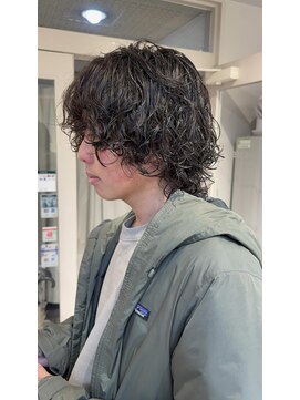 テトラ バイ ネオリーブ 横浜西口店(tetra by neolive) 横浜★ウルフカットのスパイラルパーマ