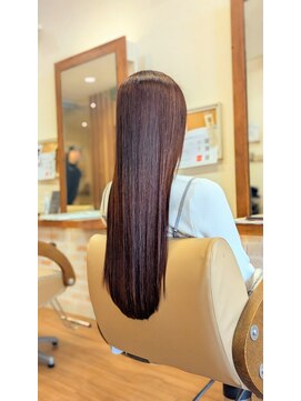 アンク リーフ(ankh leaf) 髪質改善カラー/元住吉/武蔵小杉/髪質改善/ケアブリーチ/学割