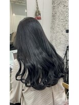 リル(re'll)&nbsp;《花屋併設》艶・透明感カラー［酸性ストレート/ヘアセット］