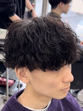 エデアンルクラ 下通(EDEAN Leclat) 熊本 波巻きパーマ マッシュ MEN'S HAIR