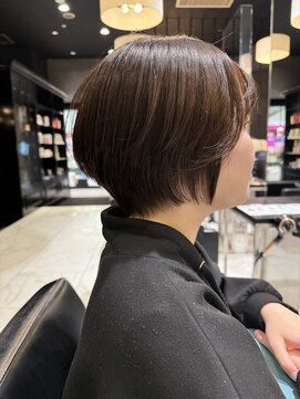 サンカリ イオンモール新居浜店(SANKARI) ショートボブ×透け感ショート