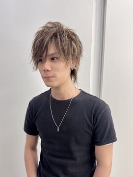 メンズサロン キング 梅田店(Men’s salon K!ng) 波巻きツイストスパイラルパーマ/フェザーパーマ/眉毛/メンズ