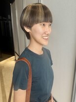 ビーヒアナウ 金沢県庁店(BE HERE NOW)&nbsp;【個性派マッシュショート×デザインカラー】