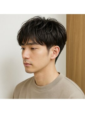 スープレックス ヘアーデザイン(SOUPREX HAIR DESIGN) メンズツーブロックナチュラルショート　20代 30代 40代 50代