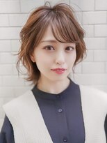 ギークス(GEEKS)&nbsp;【GEEKS渋谷】ネオウルフ/レイヤーボブ/艶ブラウン/冬ヘア/小顔