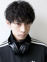 ネクスト 渋谷(NEXT)&nbsp;MEN’S HAIR/ブルーブラック/フェザーパーマ/渋谷ア