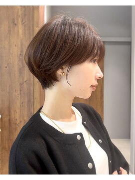 サン 白金台(SUN) コンパクト耳掛け丸みショートヘア白金台目黒