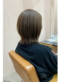 【ミディアムレイヤー】外はね