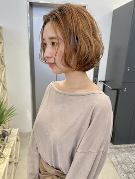 ノエ ナゴヤ(NOE NAGOYA) 大人なウェーブショートボブスタイル