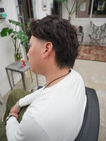 ボウ(BOW)&nbsp;【BOW HAIR】マレット×テーパーフェード