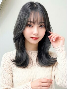 ソア 渋谷(soar) 大人可愛い◎小顔くびれミディ×透明感グレージュ