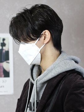 吉 船橋(kici) 刈り上げセンターパート/波巻きツイストスパイラル/船橋