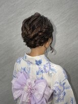 プルクラギンザ(PulchraGINZA)&nbsp;ショートヘアアレンジ/アップヘア/浴衣ヘア