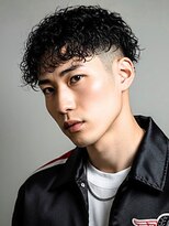 ラギッド 大野城店(RUGGED) スパイラルパーマ ハードパーマ 刈り上げショート 黒髪