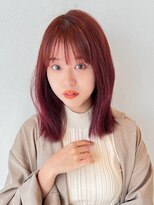 アグ ヘアー イコール 新小岩店(Agu hair equal)&nbsp;《Agu hair》くびれミディアム×numberA.アクアバームセラム