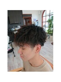 オレンジハウスの写真/メンズにも人気が高いパーマメニュー！再現性が高く毎日のセットが楽に！世代問わず好印象♪