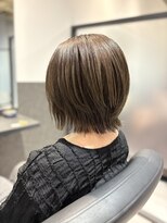 ブロック 日吉店(BLOC)&nbsp;レイヤーボブ　オリーブベージュ