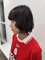 ハロ(HALO) ボブレイヤーニュアンスパーマ