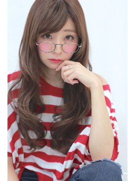 ガレリアエレガンテ 稲沢店(GALLARIA Elegante) ガレリアエレガンテ稲沢☆グレージュ×シフォンカールby西脇