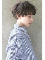 ビビト(bibito)&nbsp;bibito 丸みショートなマニッシュ デジタルパーマ ネオウルフ