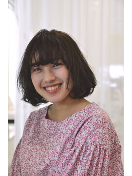 アドラーブル 万代店 (adorable) ラクにふわボブ