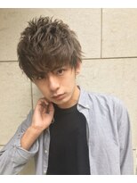 クラン(clan)&nbsp;clan<メンズ束感ショート×グレージュ>