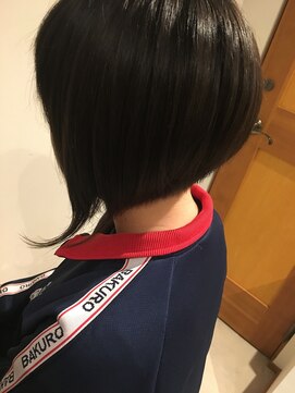 ヘアー スゥー(Hair Su) 前下がりボブ